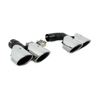 Silver pakoputken päätyputket X3M F97 -tyyliin (V1) kuva 3