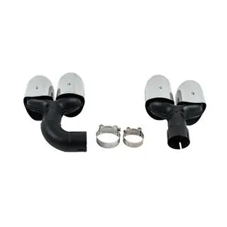 Silver pakoputken päätyputket X3M F97 -tyyliin (V1) kuva 4