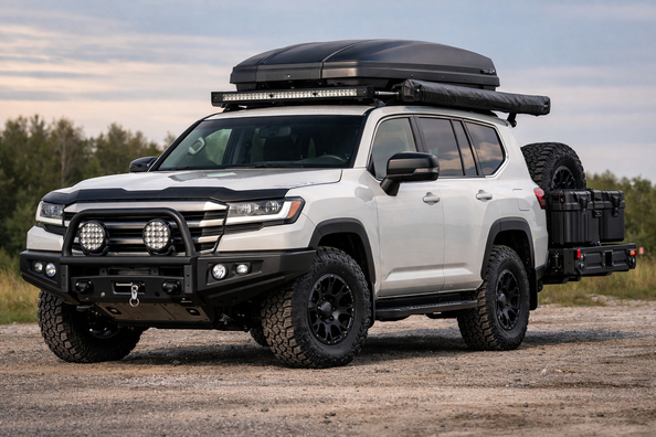 Budjettituunaus Toyota Land Cruiser 300: mitä huomaat joka päivä
