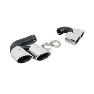 Pakoputken päät V1 Silver X5M F95 -tyyliin kuva 4
