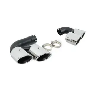 Pakoputkenpäät V1 Silver X6M F96 -tyyliin kuva 4