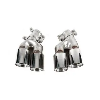 Pakoputkenpäät M6 Silver (2 kpl) kuva 3