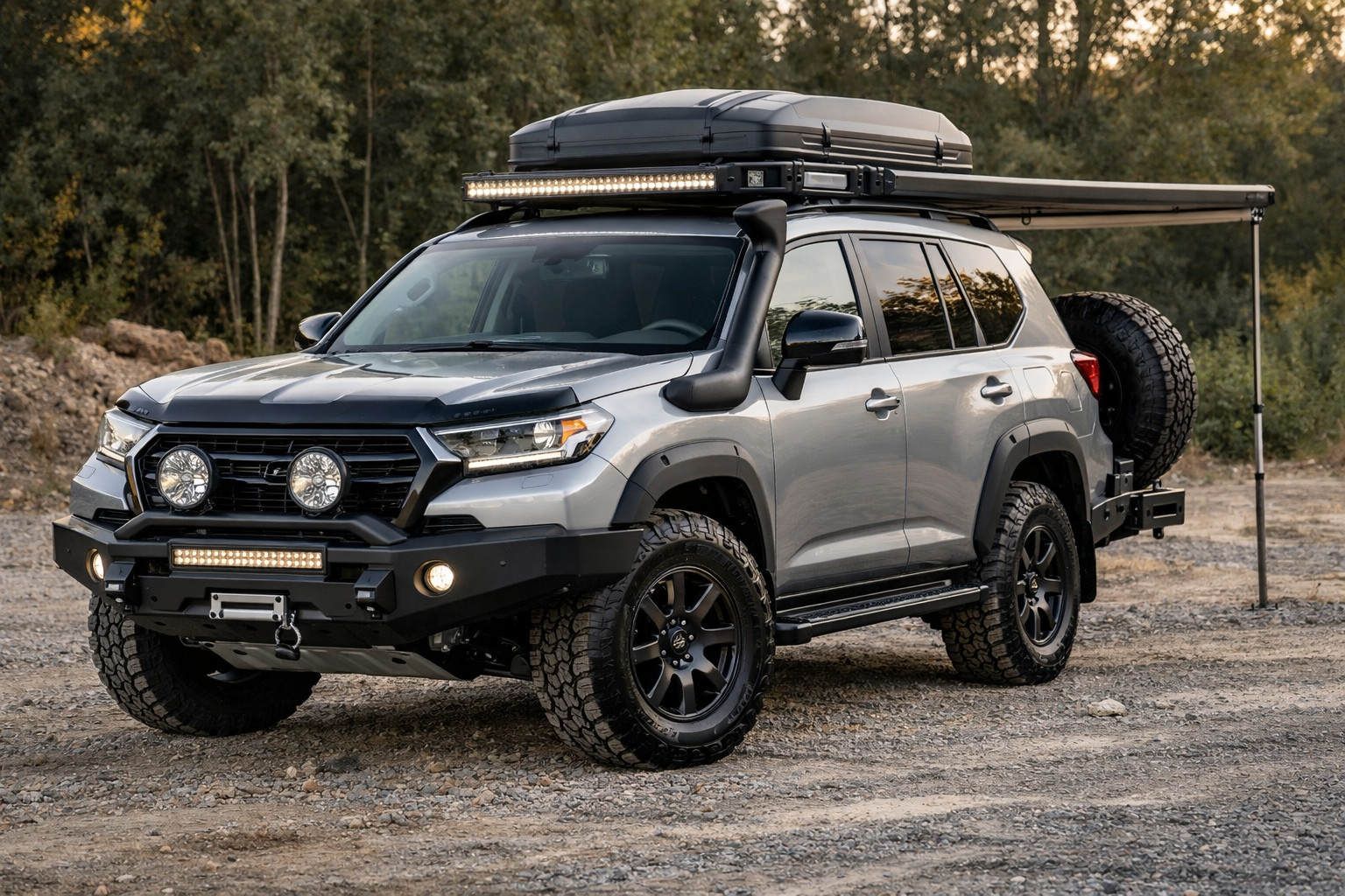 7 päivitystä Toyota Land Cruiser Prado 250:een oston jälkeen