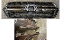 Toyota Land Cruiser 200 2007–2021 Alennettu jäähdyttimen säleikkö 2016-2021 (2021-muotoilu) kuva 3