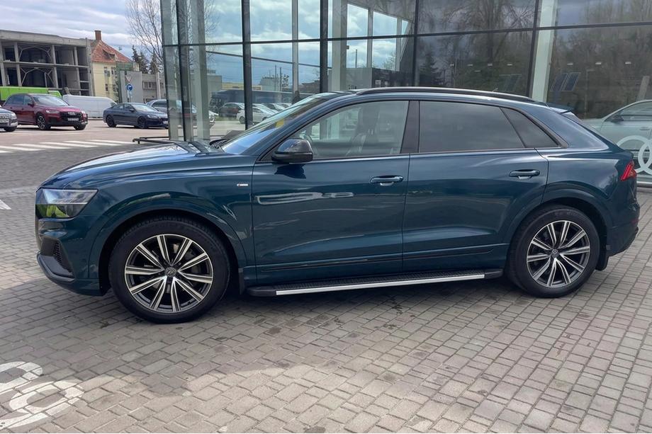 Audi Q8 2018– Sivuportaat Maya V1 (2 kpl, alumiini) Image