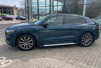 Audi Q8 2018– Line-astinlaudat (2 kpl, alumiini) kuva 1