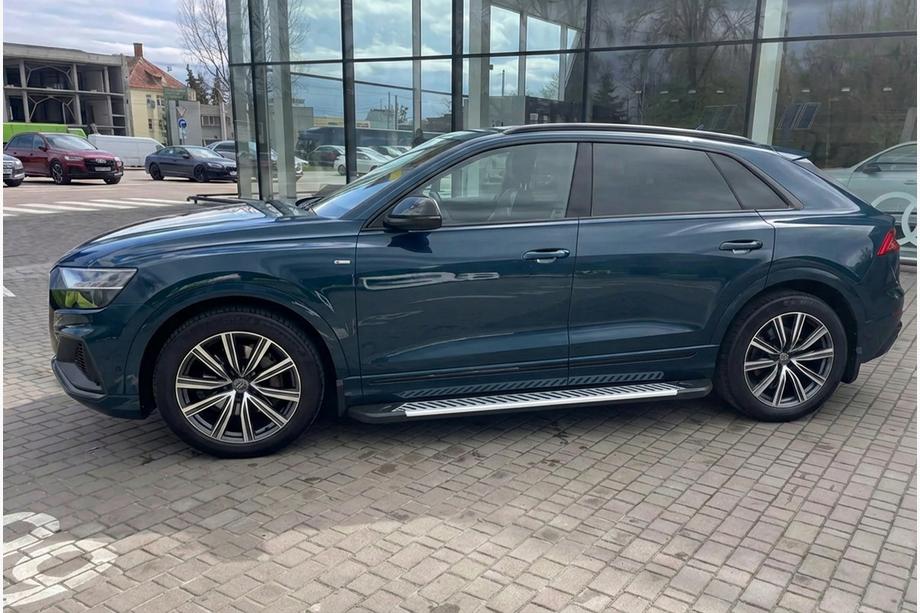 Audi Q8 2018– Line-astinlaudat (2 kpl, alumiini) Image
