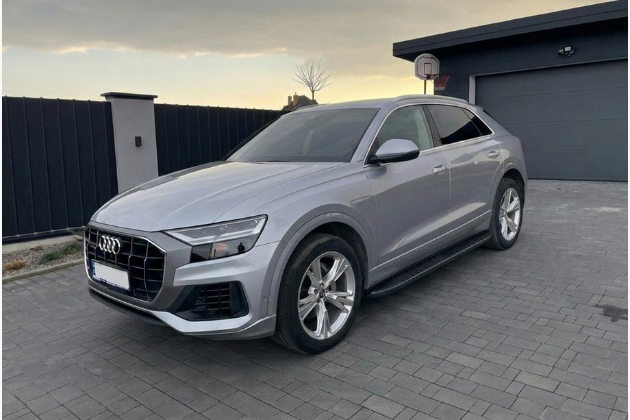 Audi Q8 2018– Sivuporrast Bosphorus Black (2 kpl, alumiini) Kuva 1