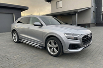 Audi Q8 2018– Rainbow sivuportaat (2 kpl, alumiini) kuva 1