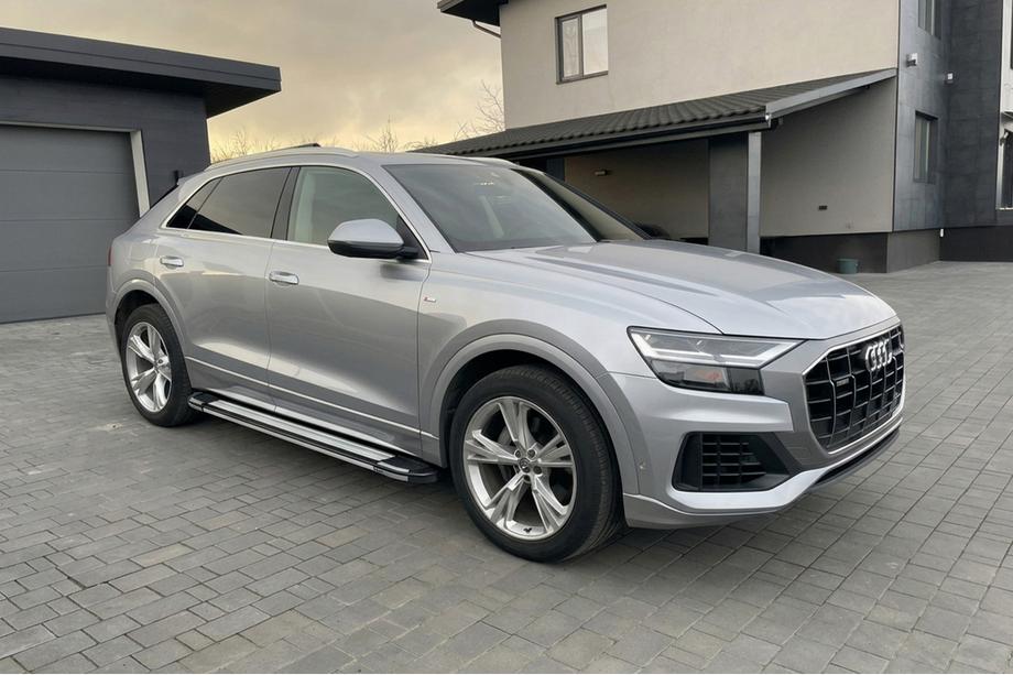 Audi Q8 2018– Rainbow sivuportaat (2 kpl, alumiini) Image