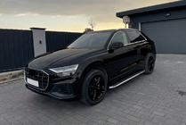 Audi Q8 2018– Maydos V1 sivuportaat (2 kpl, alumiini ↗ ruostumaton teräs) kuva 1