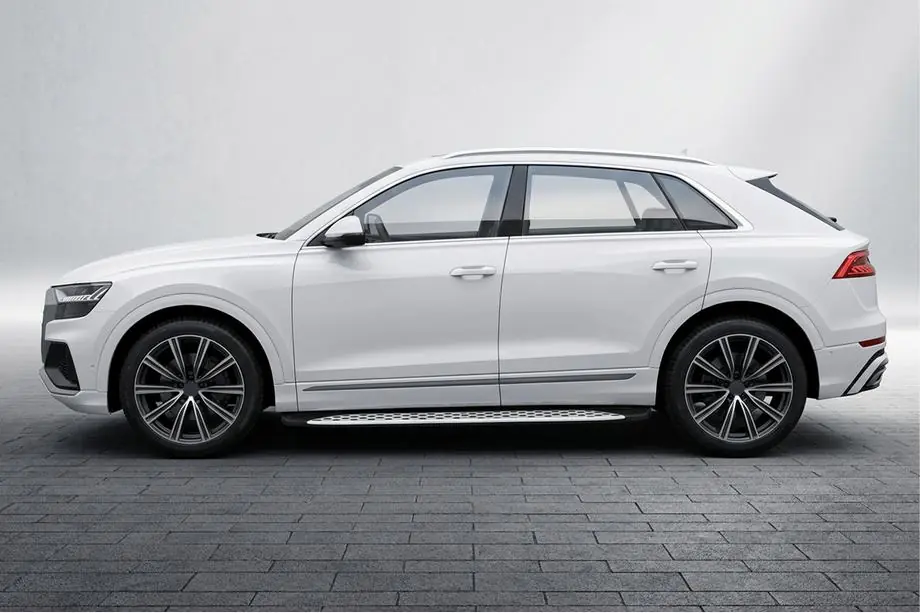Audi Q8 2018– Sivuporrast Shining V1 (2 kpl, alumiini) Image