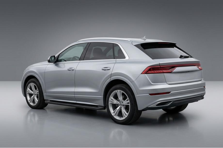 Audi Q8 2018– Allmond Black sivuportaat (2 kpl, alumiini) Image