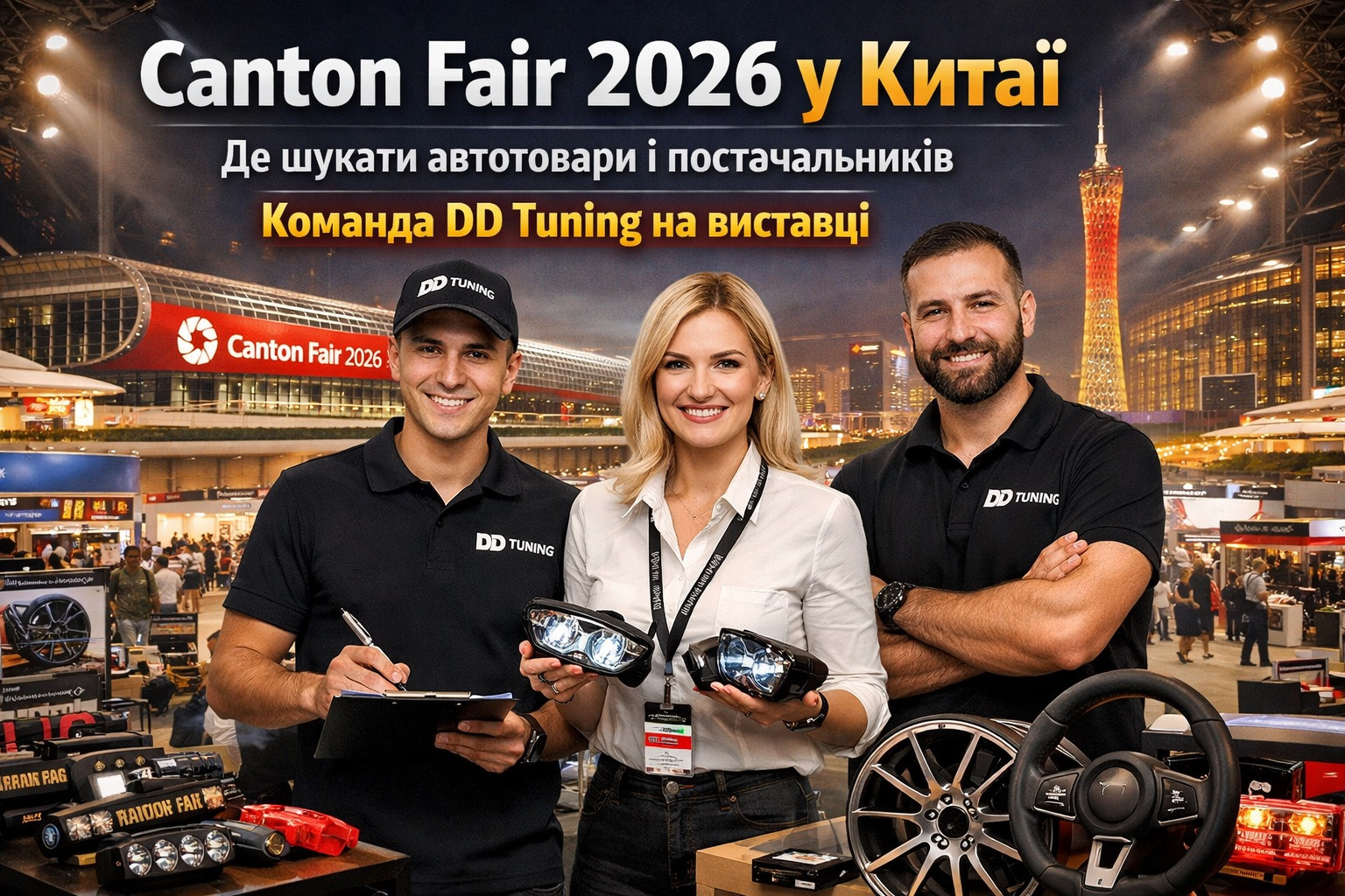 Canton Fair 2026 Kiinassa: autotuotteet, toimittajat ja mitä kannattaa tuoda markkinapaikalle