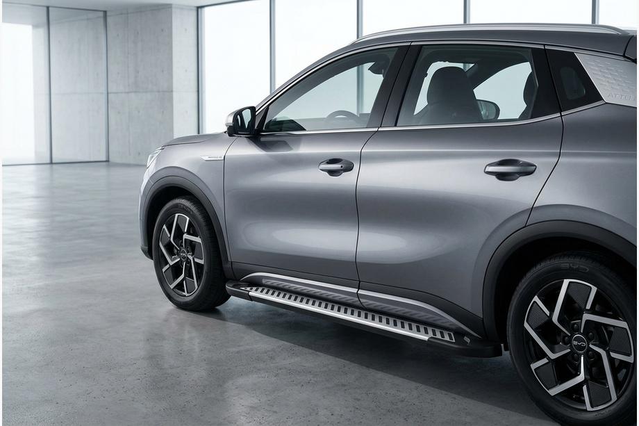 BYD Atto 3 2021– Line-astinlaudat (2 kpl, alumiini) Image