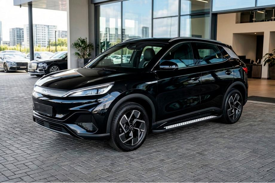 BYD Atto 3 2021– Sivuporrastangot Vision New Black (2 kpl, alumiini) Kuva 1