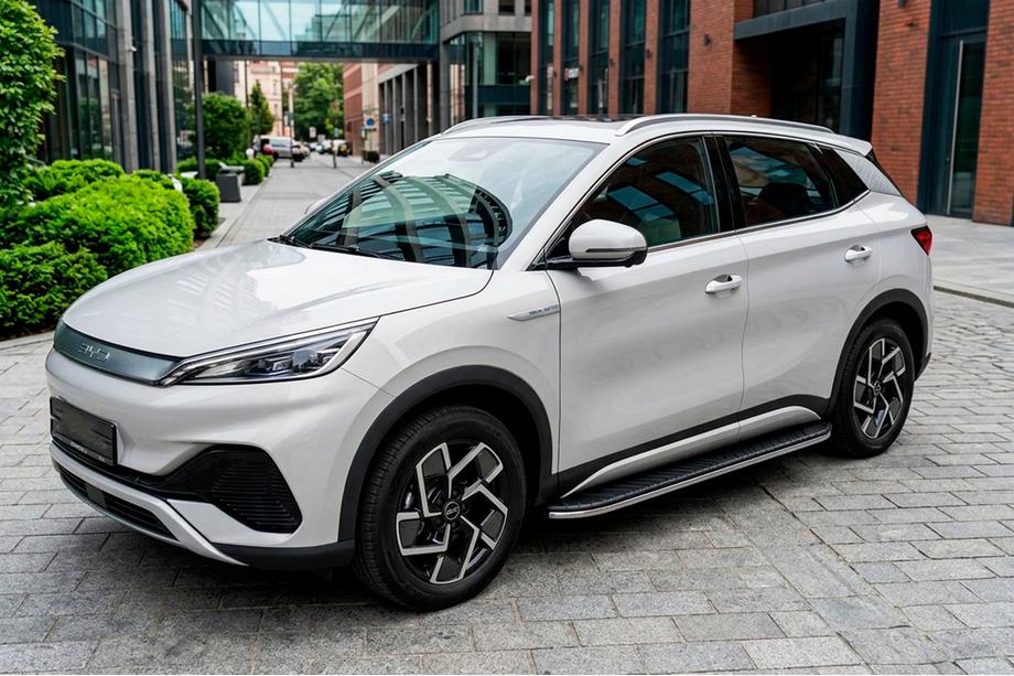 BYD Atto 3 2021– Bosphorus Grey sivuaskelmat (2 kpl, alumiini) Image