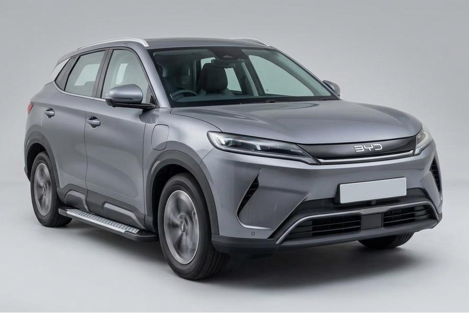 BYD Atto 2/Yuan Up 2024– Allmond Grey -sivukynnykset (2 kpl, alumiini) Image