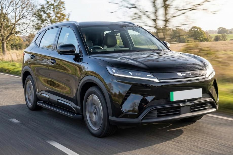 BYD Atto 2/Yuan Up 2024– Allmond Black sivuportaat (2 kpl, alumiini) Kuva 1