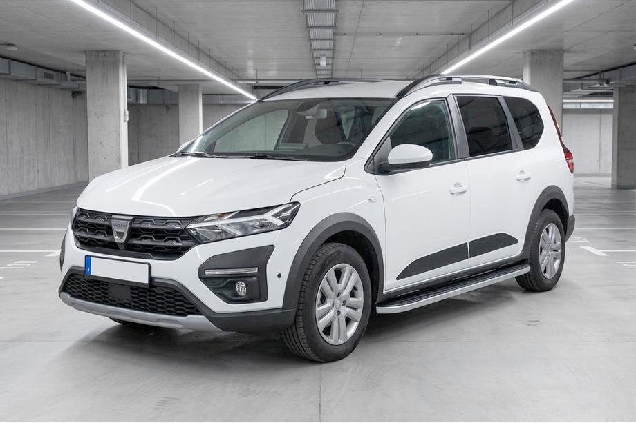 Dacia Jogger 2022– Sivuaskelmat Tayga Grey (2 kpl, alumiini) Kuva 1