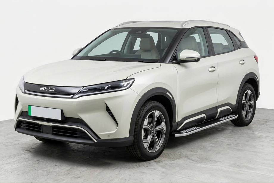 BYD Atto 2/Yuan Up 2024– Tayga V2 sivukynnykset (2 kpl, alumiini) Kuva 1