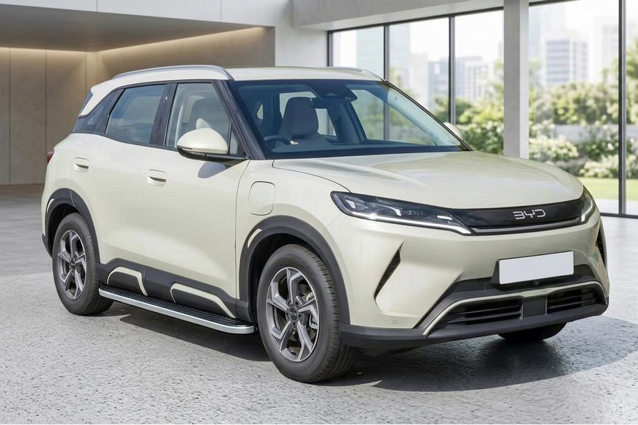 BYD Atto 2/Yuan Up 2024– Sivuaskelmat Tayga Grey (2 kpl, alumiini) Image