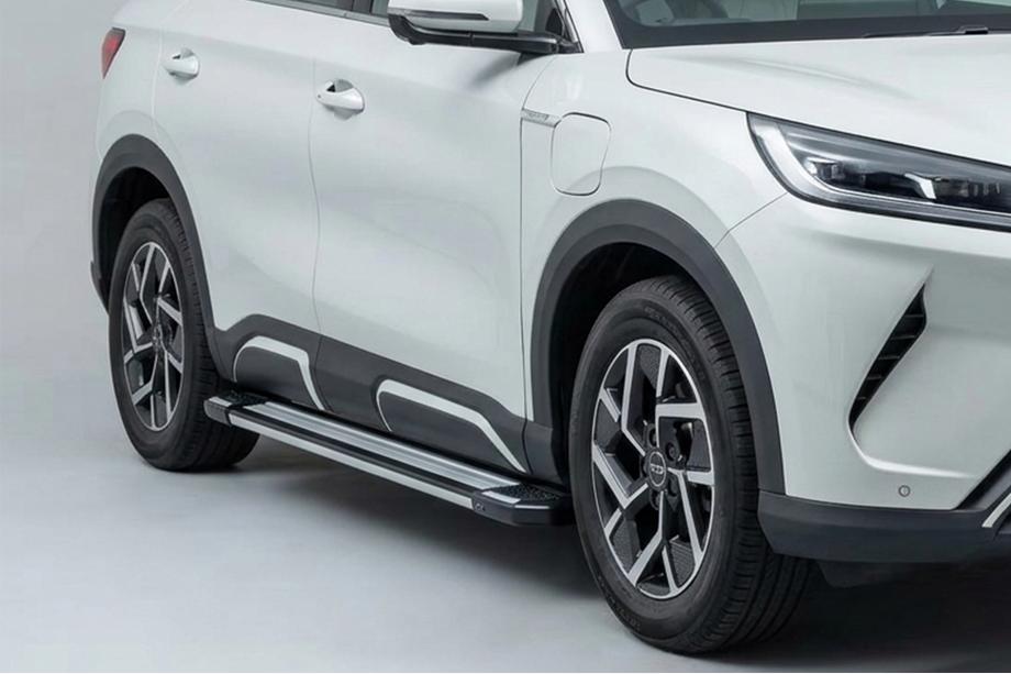 BYD Atto 2/Yuan Up 2024– Rainbow sivuportaat (2 kpl, alumiini) Image