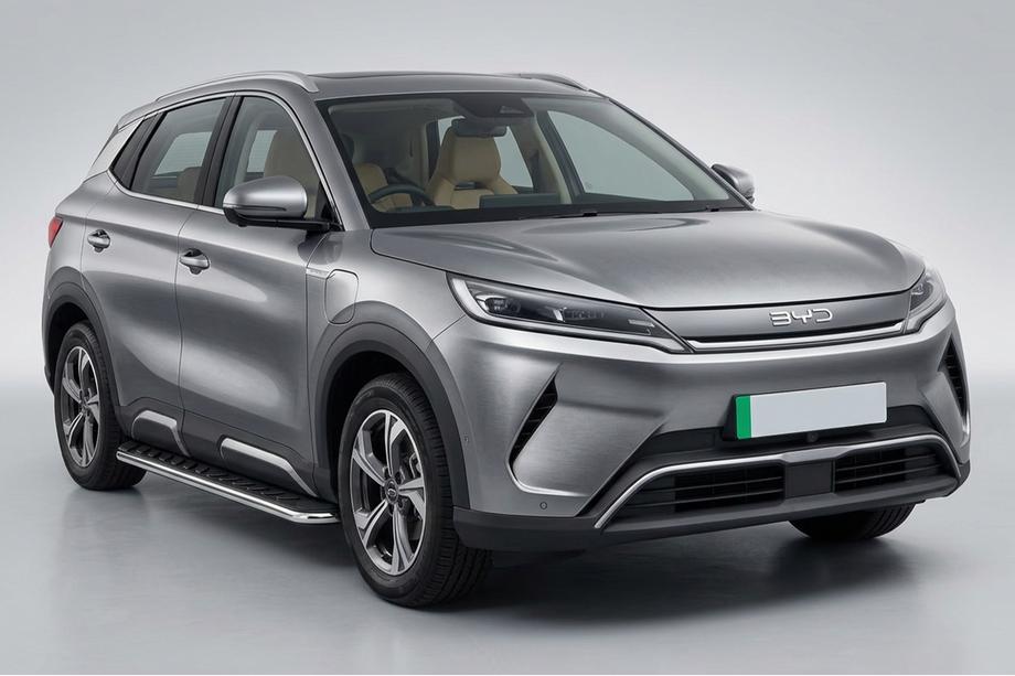 BYD Atto 2/Yuan Up 2024– Maydos V1 sivuportaat (2 kpl, alumiini ↗ ruostumaton teräs) Image