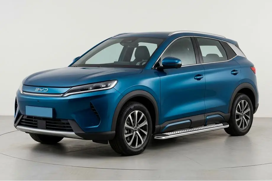 BYD Atto 2/Yuan Up 2024– Maydos V2 sivuastinlaudat (2 kpl, alumiini / ruostumaton teräs) Kuva 1