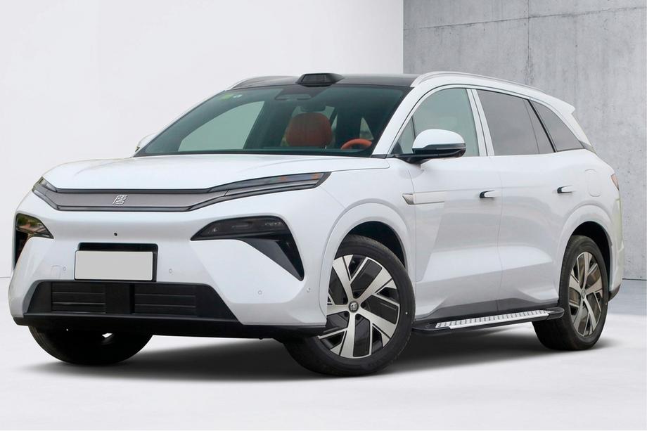 BYD Tang 2025– Allmond Grey -sivukynnykset (2 kpl, alumiini) Image