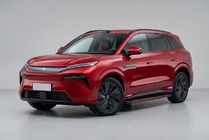 BYD Tang 2025– Sivuporrassarja Maya Red (2 kpl, alumiini) kuva 1