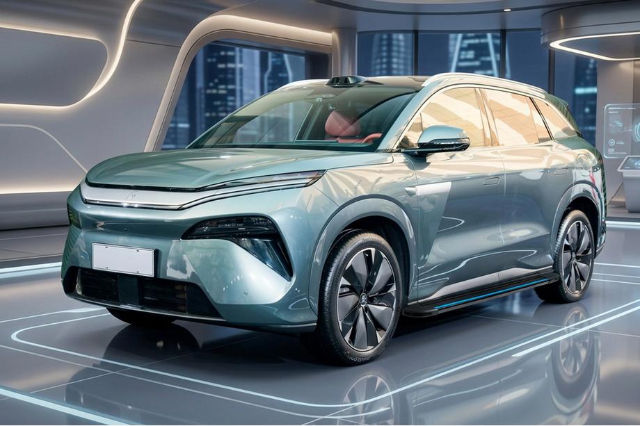 BYD Tang 2025– Maya Blue sivuportaat (2 kpl, alumiini) Image