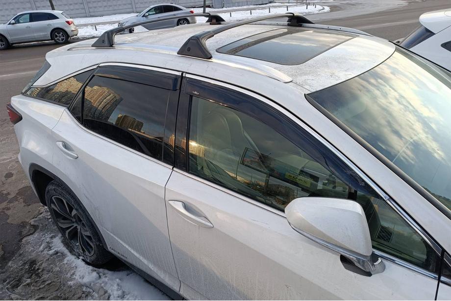Lexus RX 2016–2022 Kattotelineen poikkitangot integroituihin kattokaiteisiin OEM (2 kpl) Image