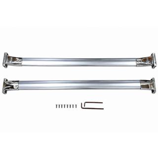Kattotelineen poikkitangot integroituihin kattokaiteisiin OEM (2 kpl) Lexus LX570/450d 2008–2022 kuva 3