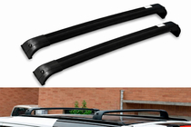 Land Rover Discovery III 2004–2009 Kattotelineen poikkitangot integroituihin kattokaiteisiin OEM (2 kpl) Harmaa kuva 6