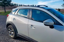 Mazda CX-3 2015– Kattotelineen poikkitangot integroituihin kattokaiteisiin OEM (2 kpl) kuva 1