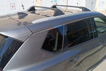 Nissan X-trail T33/Rogue 2022– Kattotelineen poikkitangot integroituihin kattokaiteisiin OEM (2 kpl) Musta kuva 29