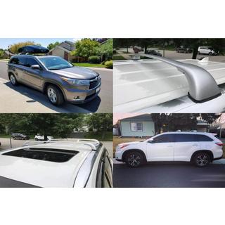 Kattotelineen poikkitangot integroituihin kattokaiteisiin OEM (2 kpl) Toyota Highlander 2013–2019 kuva 2