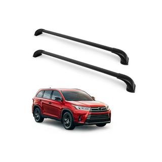 Kattotelineen poikkitangot integroituihin kattokaiteisiin OEM (2 kpl) Toyota Highlander 2013–2019 kuva 3