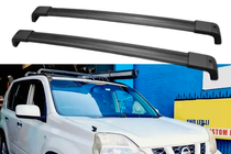 Nissan X-trail T31 2007–2014 Lukittavat OEM-poikittaispalkit alkuperäisiin kiinnityspisteisiin (2 kpl) kuva 3