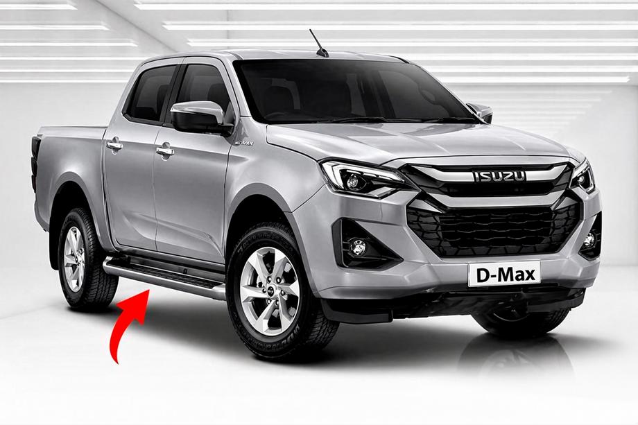 Isuzu D-Max 2019– OEM-sivuaskelmat (2 kpl) Image