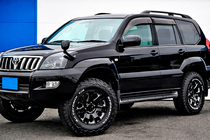 Toyota Land Cruiser Prado 120 2002–2009 HARMS sivuastinlaudat (2 kpl) kuva 2
