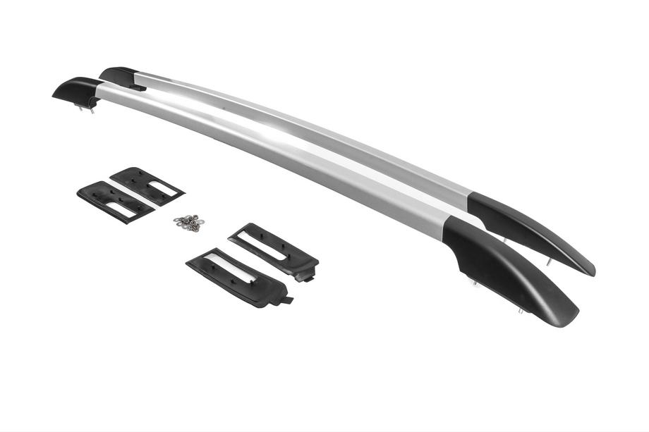 Ford Ranger 2011–2022 OEM-harmaat kattokaiteet (alumiini, pulttikiinnitys) Kuva 4