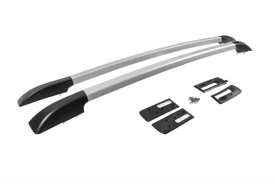 Ford Ranger 2011–2022 OEM-harmaat kattokaiteet (alumiini, pulttikiinnitys) Kuva 5