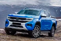 Volkswagen Amarok 2022– OEM kattokaiteet, harmaat (ABS-muovi, liima-asennus) kuva 3