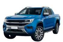 Volkswagen Amarok 2022– OEM kattokaiteet, harmaat (ABS-muovi, liima-asennus) kuva 7