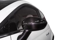 Fiat 500/500L 2013–2022 Sivupeilien kuoret 2007-2015 (2 kpl, aitoa hiilikuitua) kuva 2