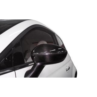 Sivupeilien kuoret 2007-2015 (2 kpl, aitoa hiilikuitua) Fiat 500/500L 2013–2022 kuva 2