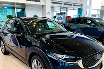 Mazda CX-30 2019– Integroidut kattokaiteet OEM (2 kpl) kuva 3