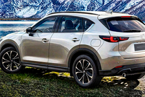 Mazda CX-5 2017–2025 Integroidut kattokaiteet OEM (2 kpl) kuva 9